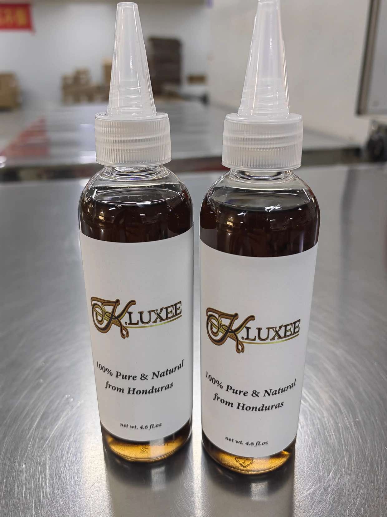 K.Luxxee 100% Pure Honduran Hair Oil – 4.6 fl oz